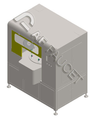 RTAF-RB0408-4-Spindel 8 Stationen Bürstenmaschine für kleine Teile CNC Drahtziehmaschine