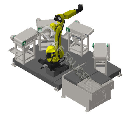 RTAF-FG04-Roboter-Flachschleifmaschine, CNC-Auto-Flachschleifsystem, automatische Schleifanlage.