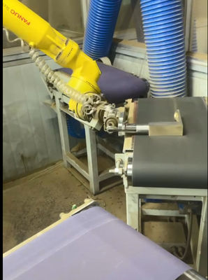 RTAF-FG04-Wandmischer Flachschleifmaschine Wasserhahnschleifmaschine, Messing-Kranen-Roboter CNC-Schleifmaschine