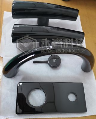 RTAS1612-PVD-Matte Schwarz,PVD-Jet-Schwarz-Beschichtungsmaschine, Messing-Kranen Schwarze Beschichtungen, Edelstahl-Kran, ABS-Dusche