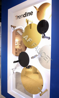 RTAC1400-PVD Kupfer, PVD Rose Gold, PVD ZrN Gold, TiN Gold Beschichtungen, PVD Matte Beschichtungen, PVD Bürsten Gold